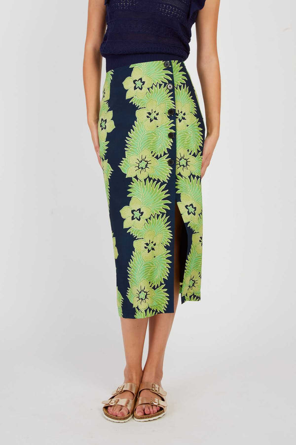 Rene Derhy Jupe Midi Imprimée ALBERTA