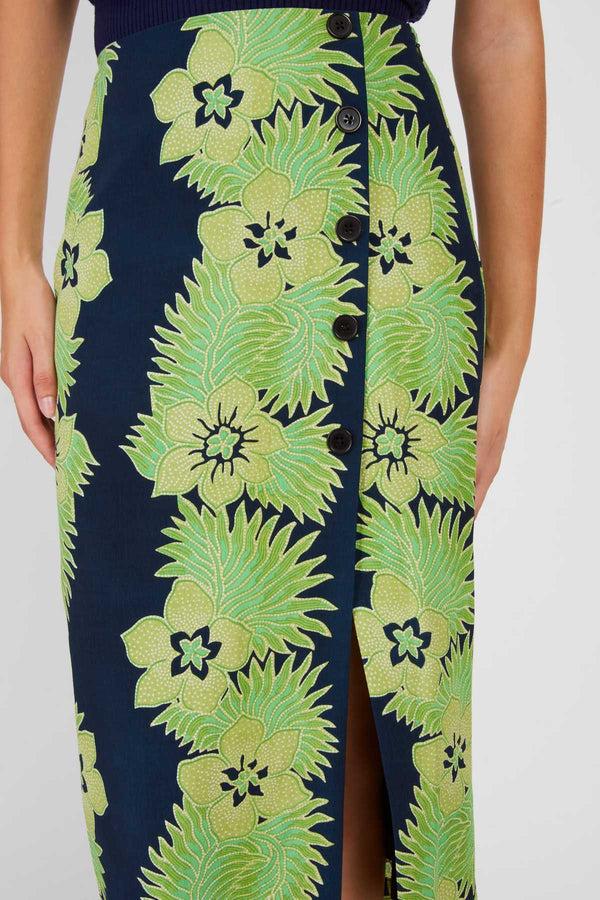 Rene Derhy Jupe Midi Imprimée ALBERTA