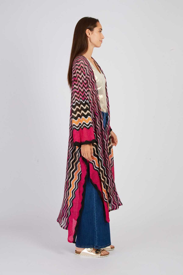 Rene Derhy Kimono Long En Maille FIRST