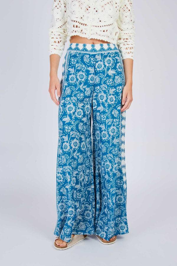 Rene Derhy Pantalon Droit Imprimé DARIUS