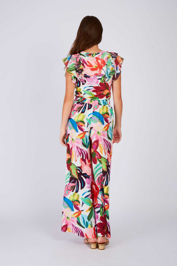 Rene Derhy Pantalon évasé Imprimé DELFINA