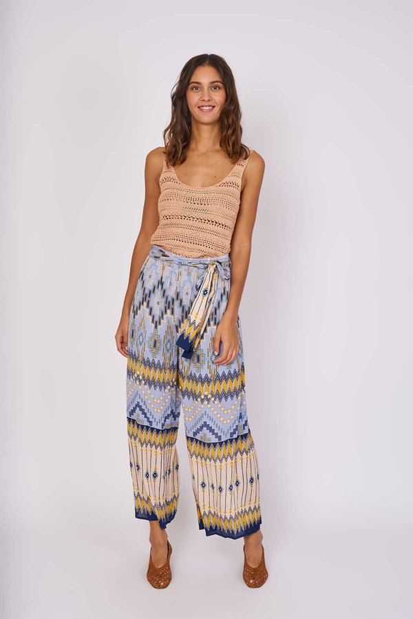 Rene Derhy Pantalon Fluide Imprimé JIMMY