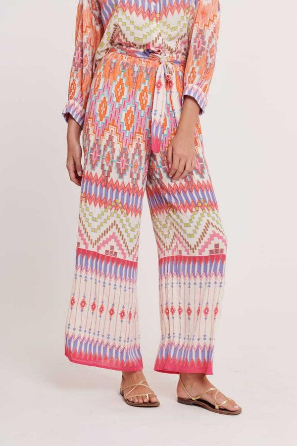 Rene Derhy Pantalon Fluide Imprimé JIMMY