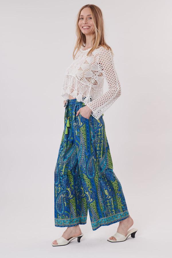 Rene Derhy Pantalon Imprimée Paisley Ample PACOME