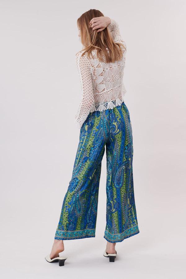 Rene Derhy Pantalon Imprimée Paisley Ample PACOME