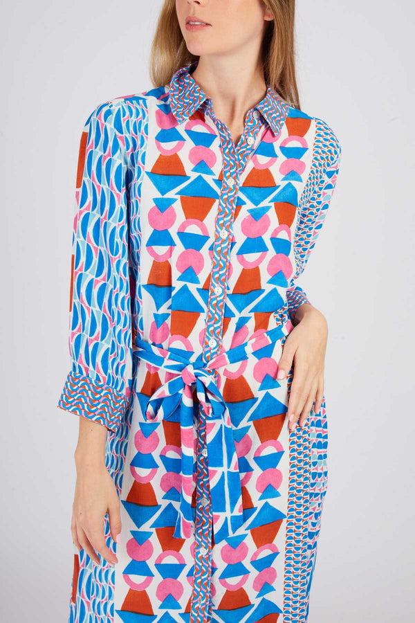 Rene Derhy Robe Chemise Imprimée PALAZZO