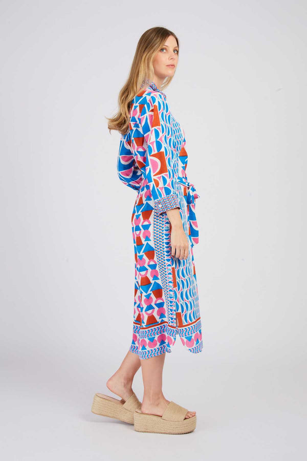 Rene Derhy Robe Chemise Imprimée PALAZZO