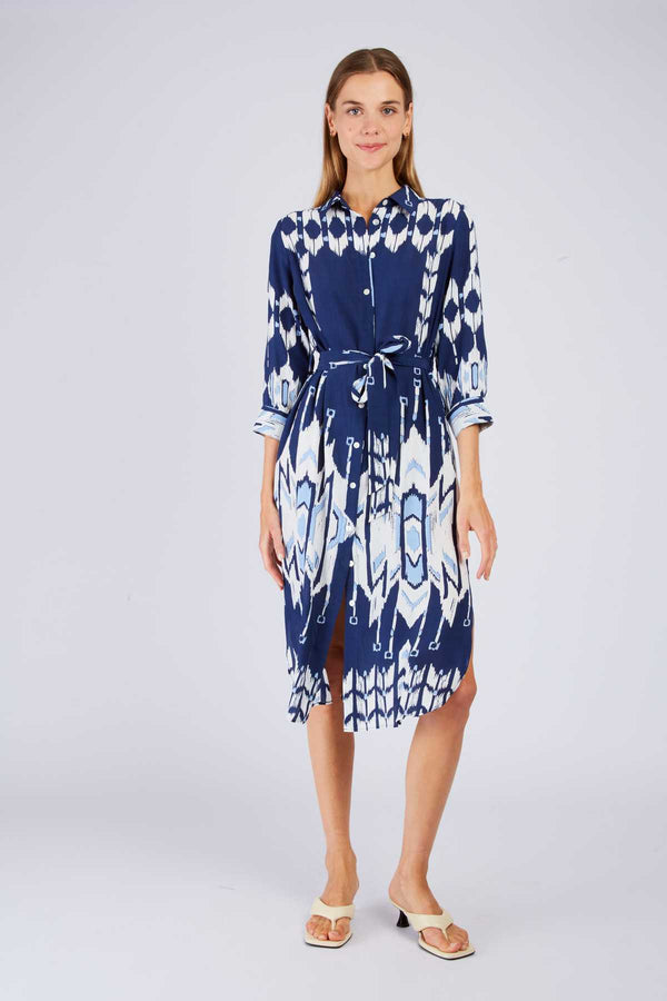 Rene Derhy Robe Chemise Imprimée PRIYA