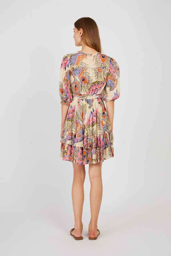 Rene Derhy Robe Courte Imprimée PAOLA