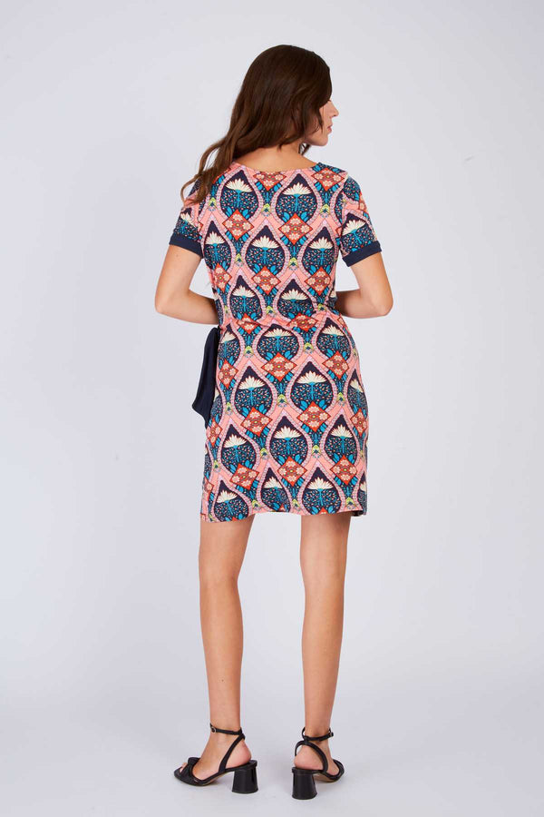 Rene Derhy Robe Courte Imprimée PICARRAS