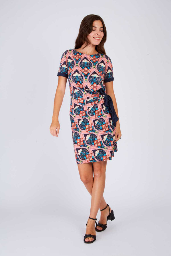 rene derhy Robe courte imprimée PICARRAS