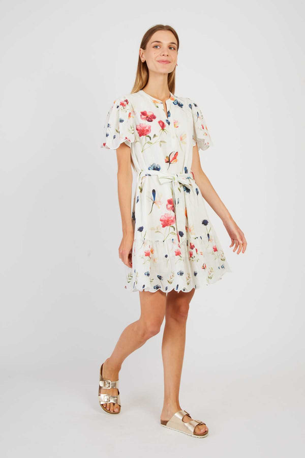 Rene Derhy Robe Courte Imprimée PICHENETTE