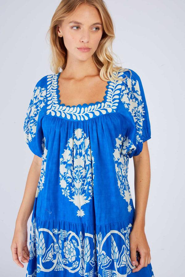 Rene Derhy Robe Courte Imprimée PIECETTE