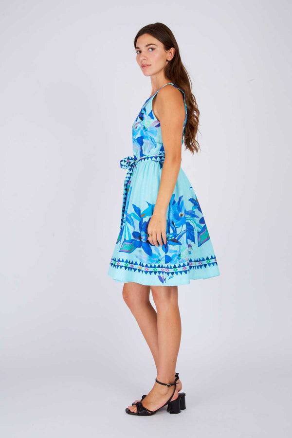 Rene Derhy Robe Courte Imprimée POPPY