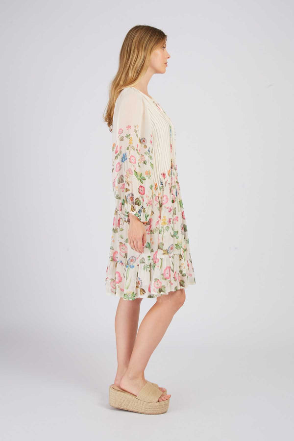 Rene Derhy Robe Courte Imprimée PRIMEVERE