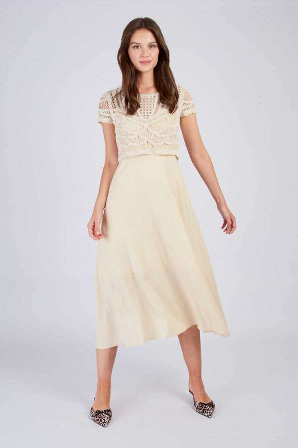 Rene Derhy Robe Longue Crochet CIRCE