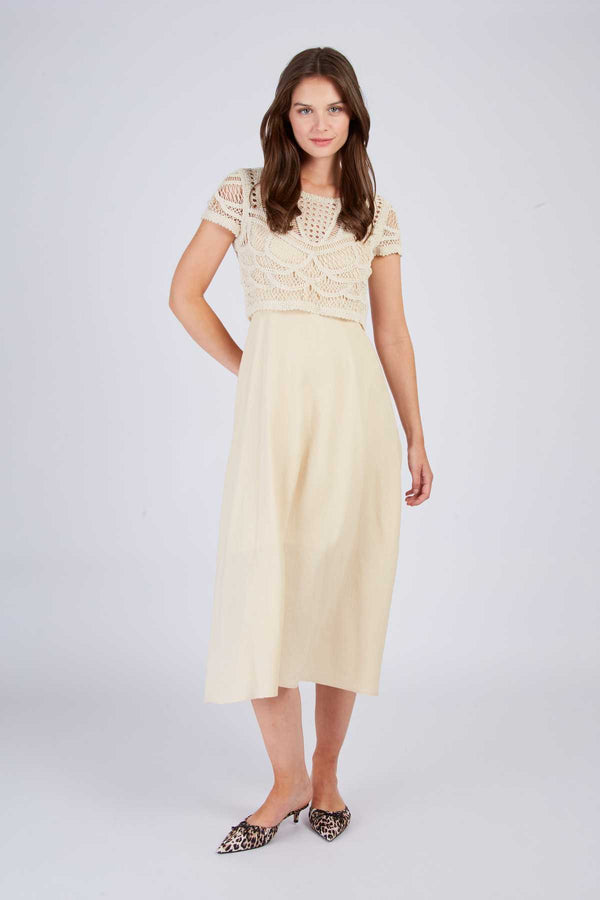 Rene Derhy Robe Longue Crochet CIRCE