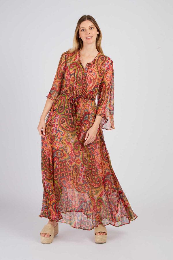 Rene Derhy Robe Longue Imprimée PADOVA