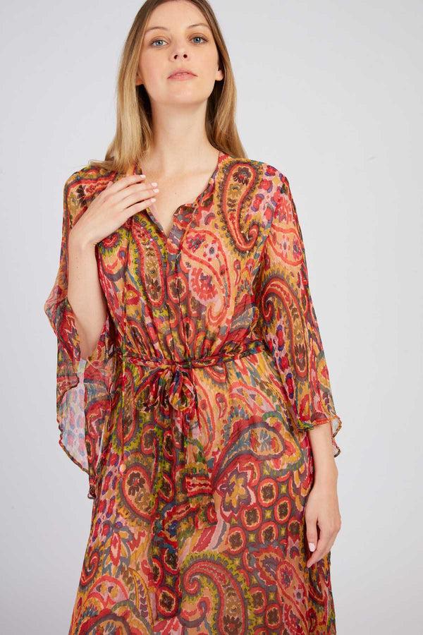 Rene Derhy Robe Longue Imprimée PADOVA