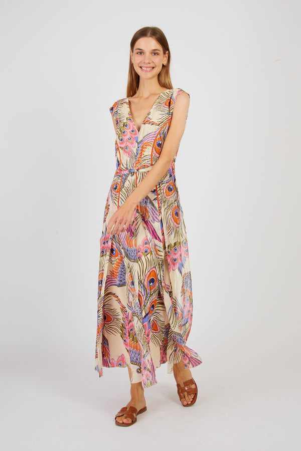 Rene Derhy Robe Longue Imprimée PANIER