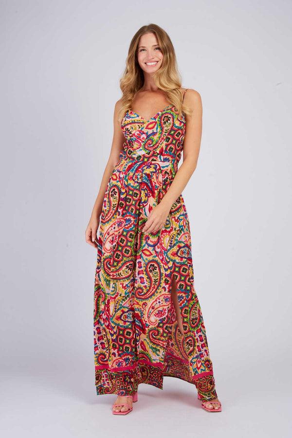 Rene Derhy Robe Longue Imprimée PAOLINA