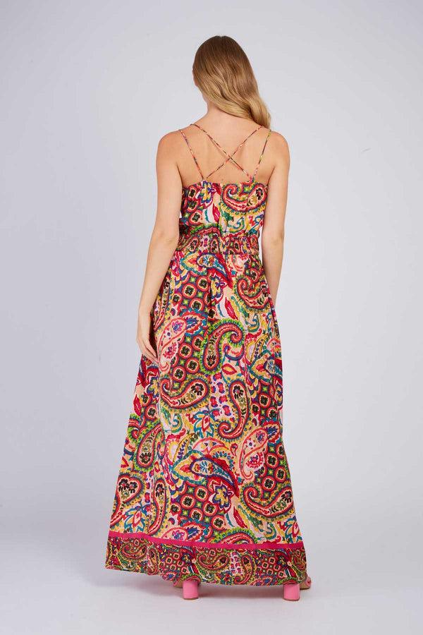 Rene Derhy Robe Longue Imprimée PAOLINA