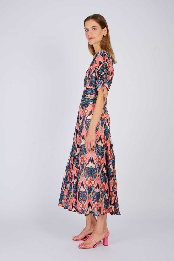 Rene Derhy Robe Longue Imprimée PAQUERETTE