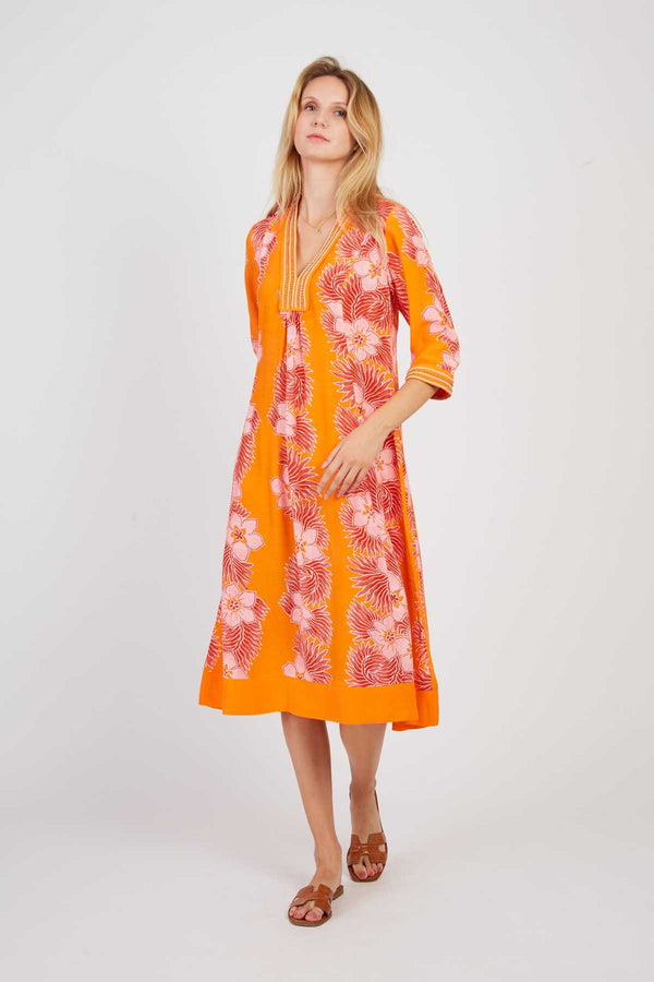 Rene Derhy Robe Longue Imprimée PARADE