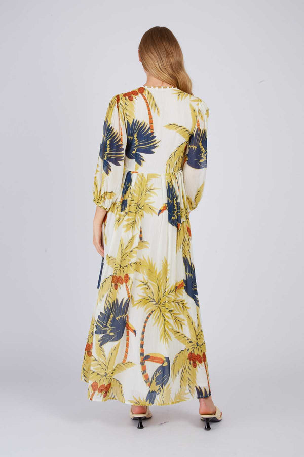 Rene Derhy Robe Longue Imprimée PERIGORD