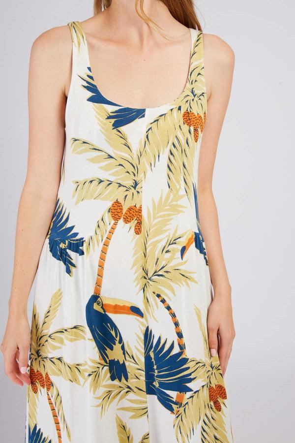 Rene Derhy Robe Longue Imprimée PERLE