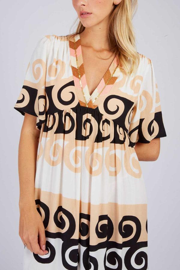 Rene Derhy Robe Longue Imprimée PERONELLE