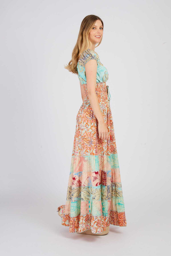 Rene Derhy Robe Longue Imprimée PETREL