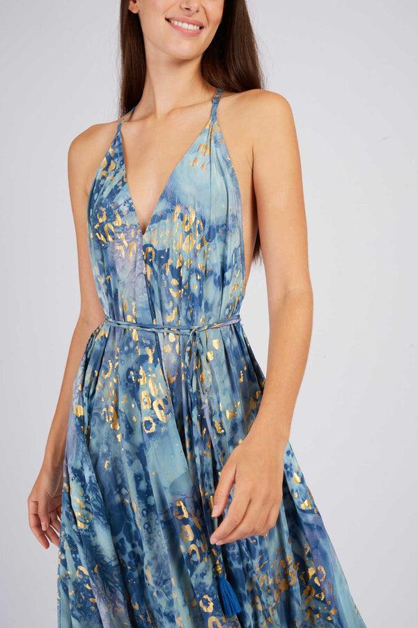 Rene Derhy Robe Longue Imprimée PETROPOLIS