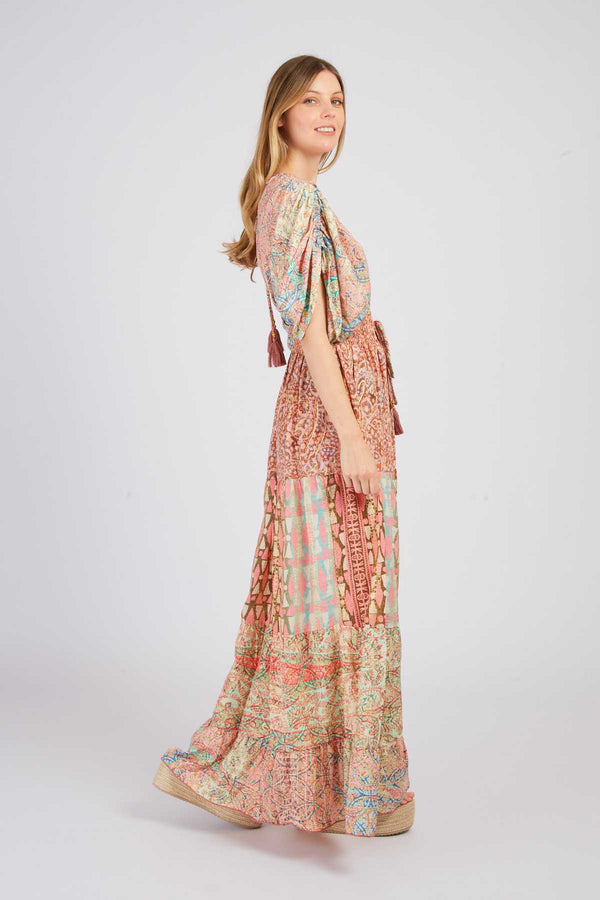 Rene Derhy Robe Longue Imprimée PEYROT