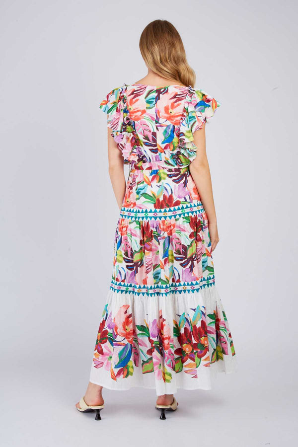 Rene Derhy Robe Longue Imprimée PHILOMENA