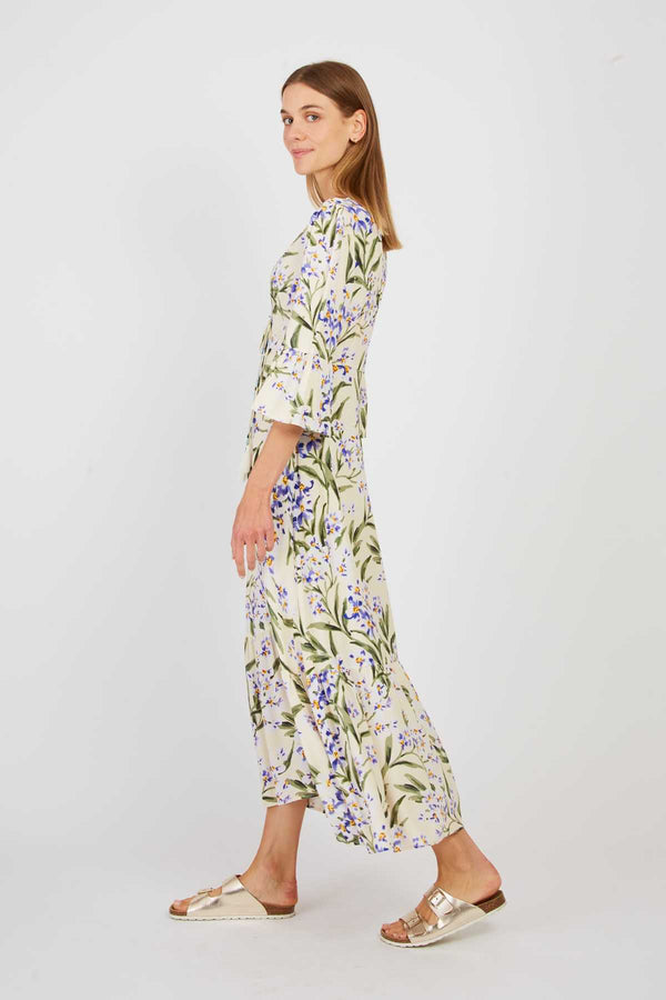 Rene Derhy Robe Longue Imprimée PIA