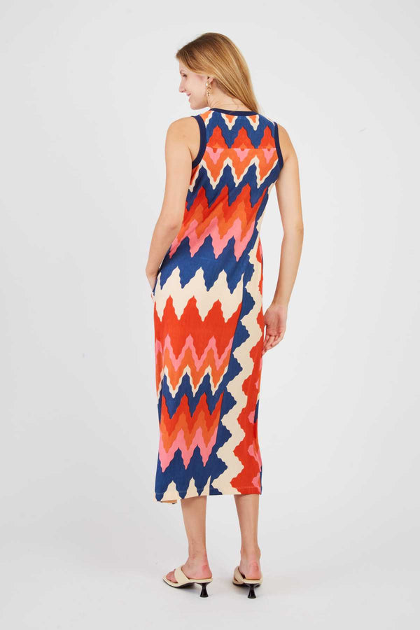 Rene Derhy Robe Longue Imprimée PRISCIA