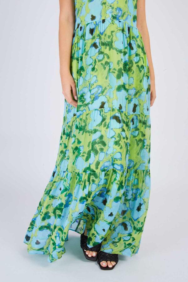 Rene Derhy Robe Longue Imprimée PRUNELLE