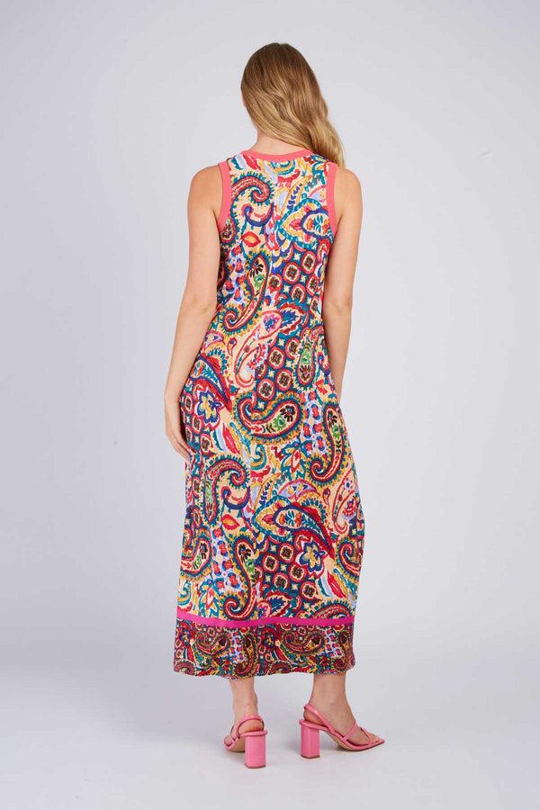 Rene Derhy Robe Longue Imprimée PYRGOS