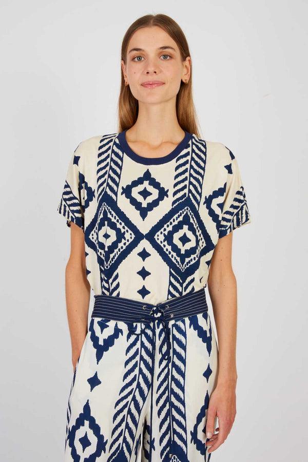 Rene Derhy T-shirt Imprimé ZOE