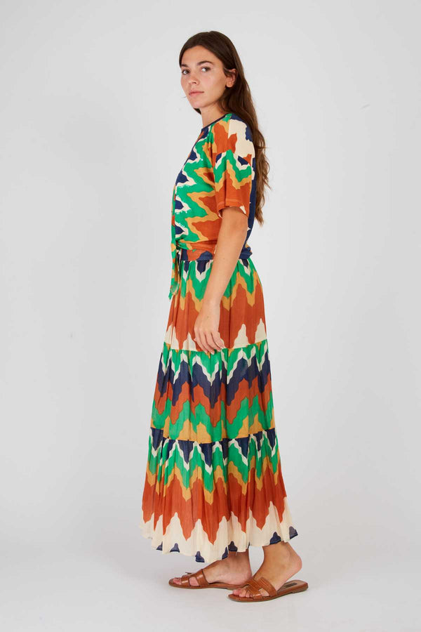 Rene Derhy T-shirt Noué Imprimé ZURICH