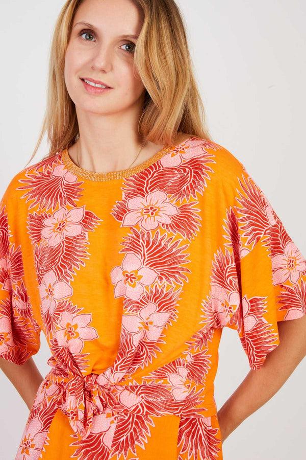 Rene Derhy Tee Shirt Court Imprimé ZAARA