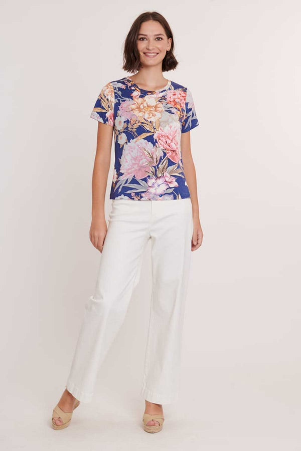 Rene Derhy Tee-shirt Imprimé Stretch LUCILLE