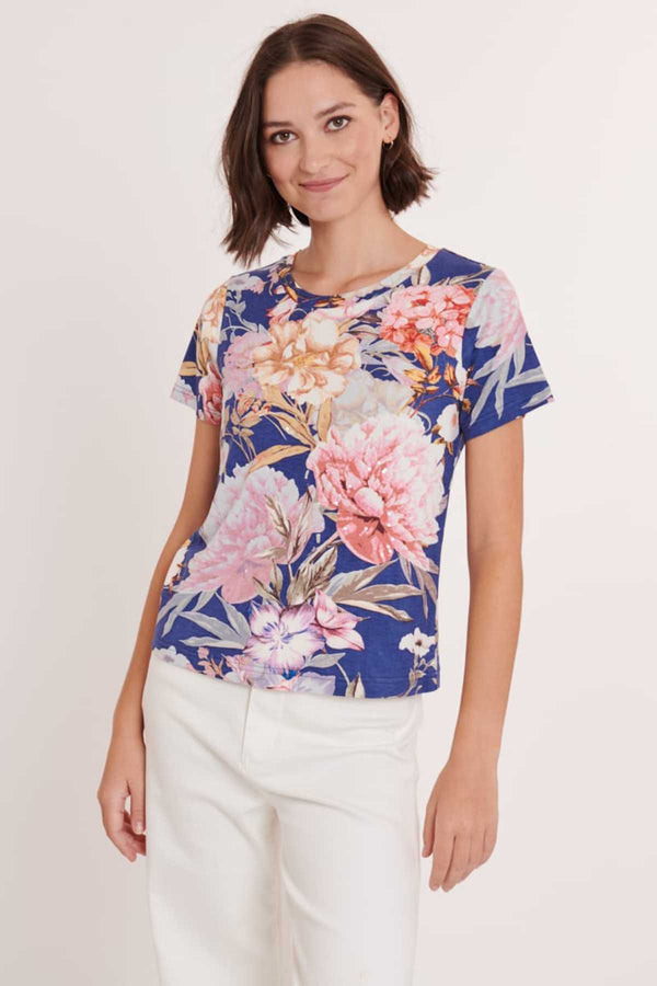 rene derhy Tee-shirt imprimé stretch LUCILLE