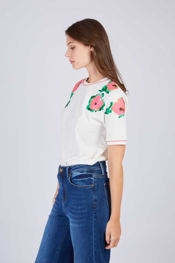 Rene Derhy Tee Shirt Imprimé ZAKYNTHOS