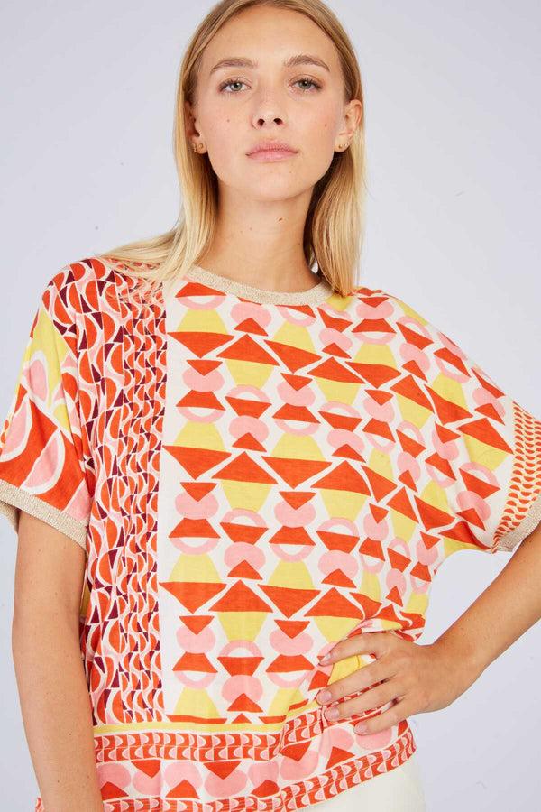 Rene Derhy Tee Shirt Imprimé ZAMORA