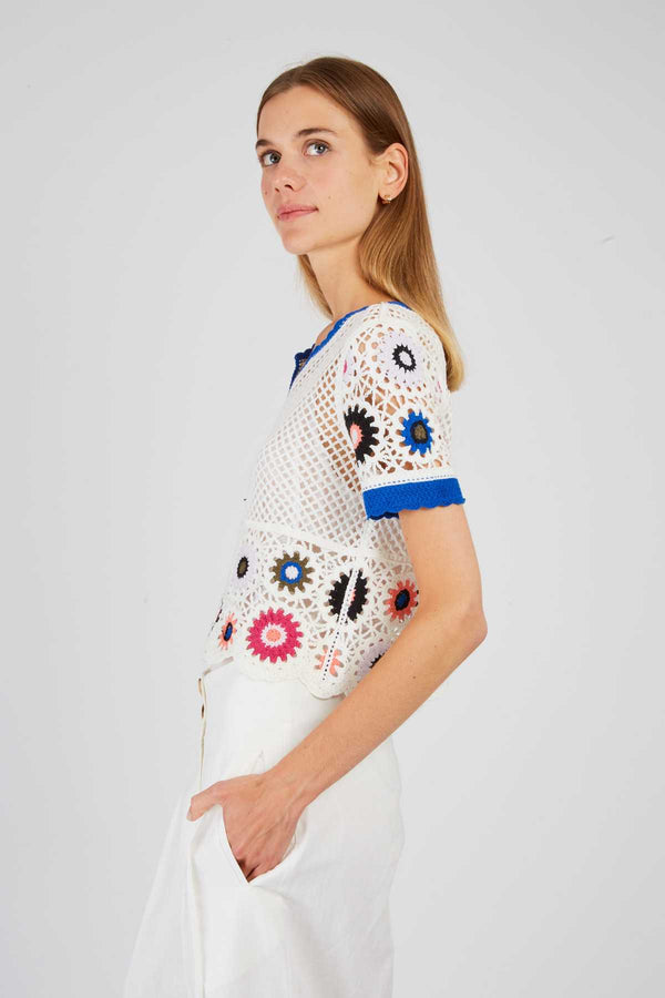 Rene Derhy Top En Crochet EDEN