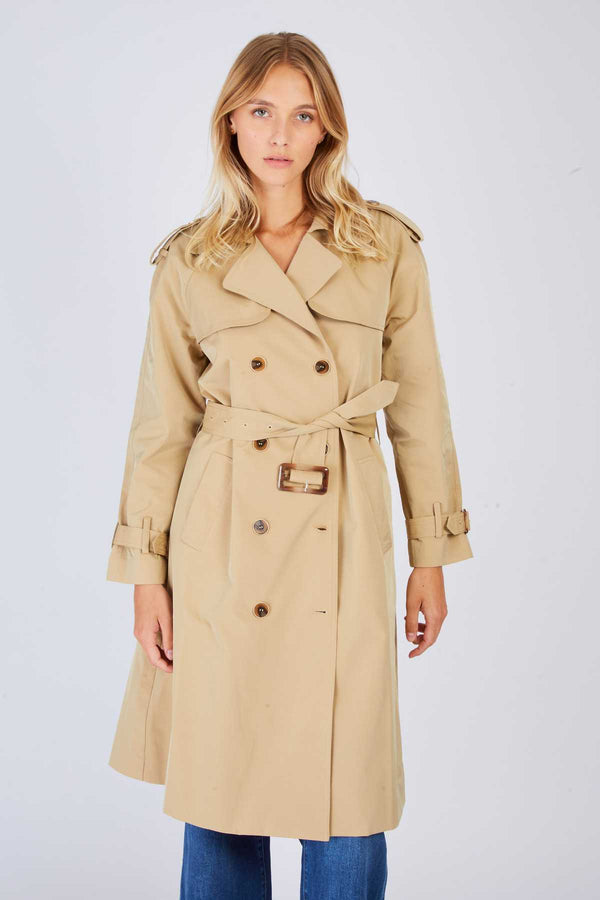 Rene Derhy Trench Uni Mi-long ULIANA