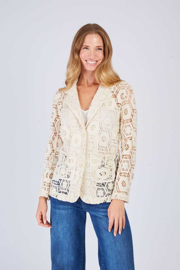 Rene Derhy Veste En Dentelle Crochetée JONAS