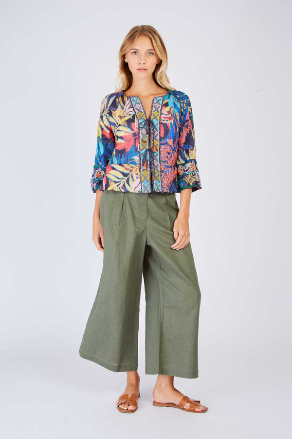 rene derhy Veste matelassée imprimée JILL